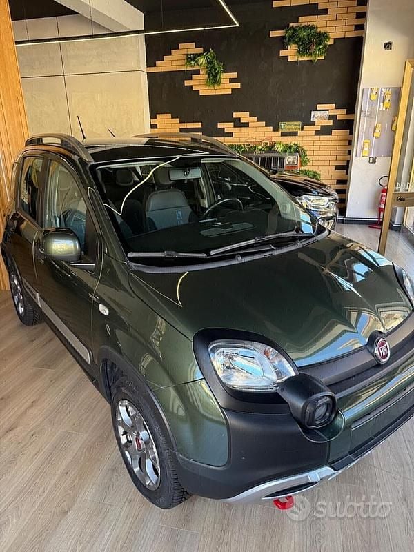 Verde Usata 2020 Fiat Panda Cross Cross Utilitaria | 11.800 € (Super prezzo) - Immagine 1/4