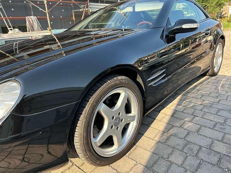 Käytetty Mercedes SL500 306 HP (225 kW) 2002 Musta Avoauto
