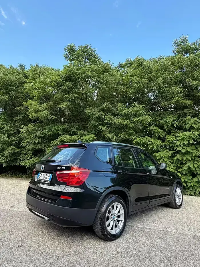 Usata BMW X3 184 CV (135 kW) 2012 Nero SUV