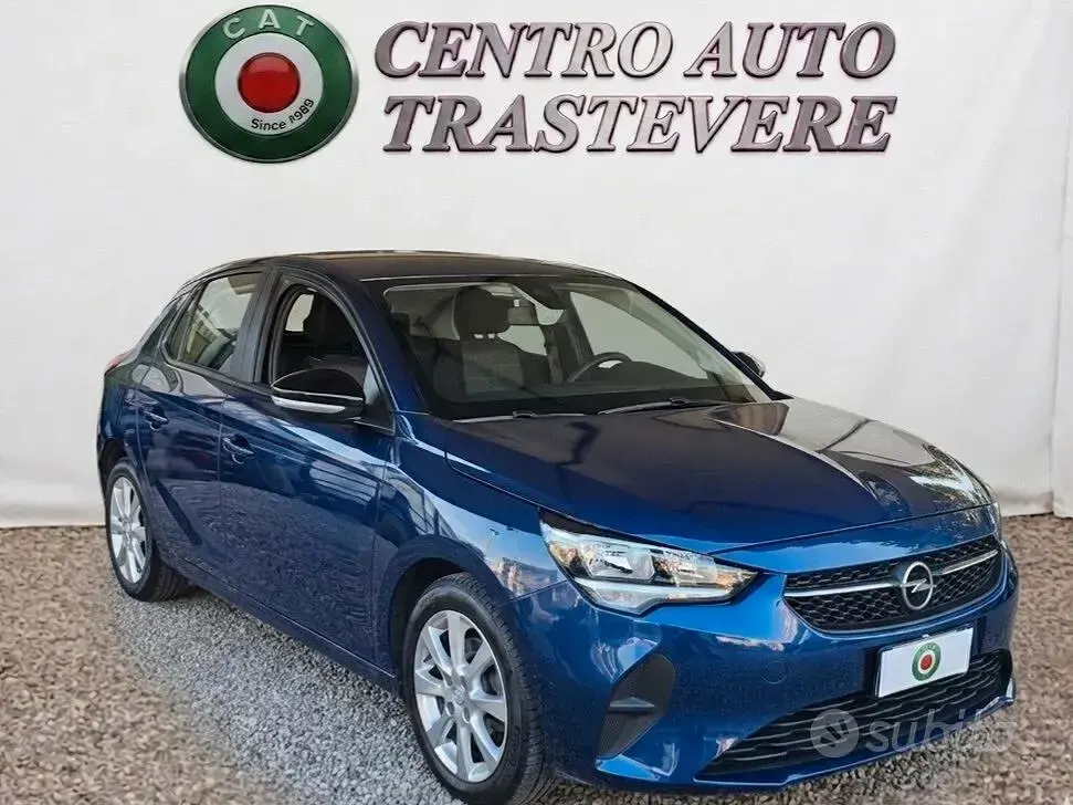 Usata Opel Corsa Edition 75 CV (55 kW) 2021 Blu/azzurro Utilitaria