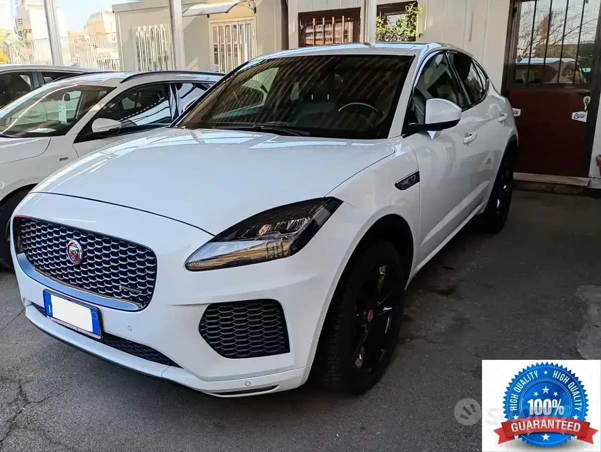 Usata Jaguar E-Pace 150 CV (110 kW) 2019 Bianco SUV