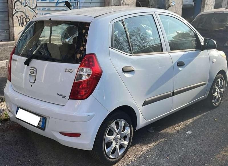 Usata Hyundai i10 Classic 69 CV (50 kW) 2013 Bianco Utilitaria