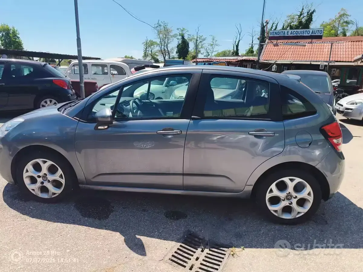 Usata Citroën C3 Exclusive 68 CV (50 kW) 2011 Grigio Berlina