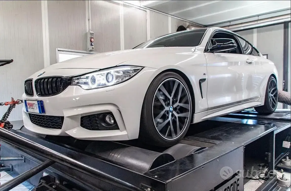 Usata BMW 420 Coupé M Sport 184 CV (135 kW) 2014 Bianco Coupé