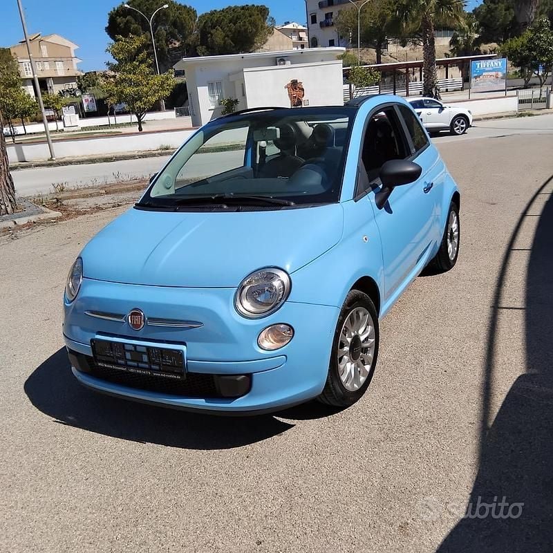 Usata Fiat Cinquecento 69 CV (50 kW) 2013 Blu Utilitaria