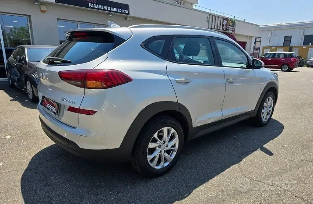 Usata Hyundai Tucson 116 CV (85 kW) 2019 Grigio SUV