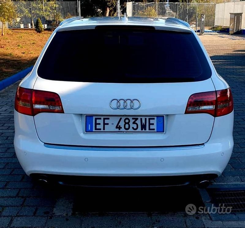 Usata Audi A6 S-Line 170 CV (125 kW) 2011 Bianco Station wagon