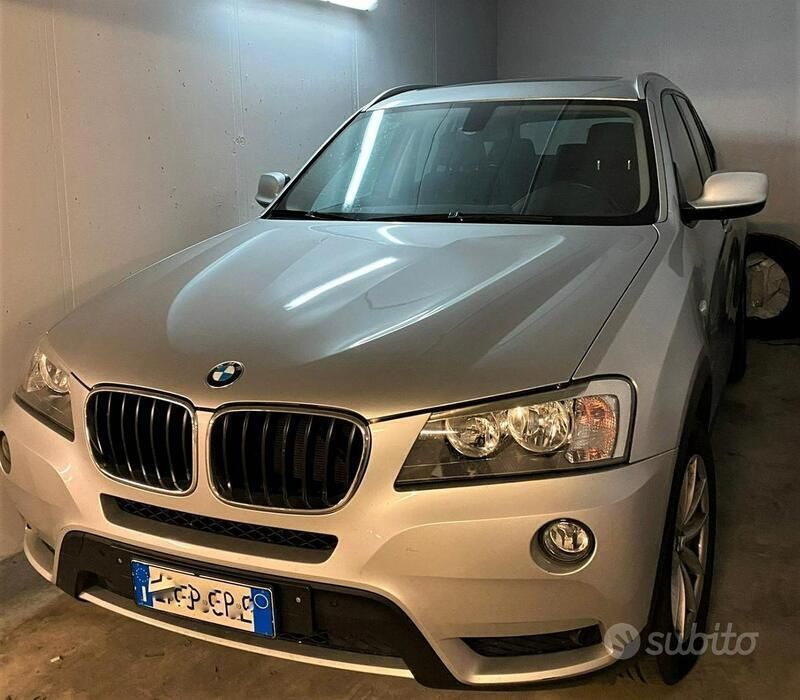 Usata BMW X3 143 CV (105 kW) 2013 Grigio SUV