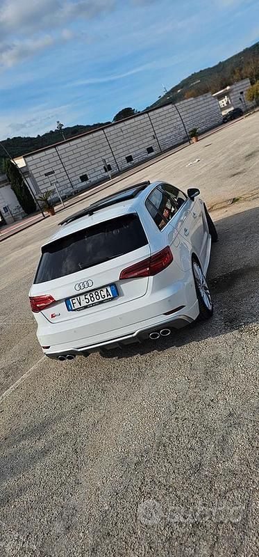 Usata Audi S3 Sportback 2019 Bianco Utilitaria