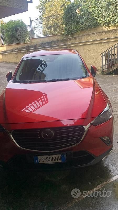 Usata Mazda CX-3 116 CV (85 kW) 2018 Rosso SUV