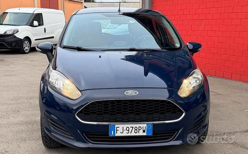 Usata Ford Fiesta ST-Line 95 CV (69 kW) 2017 Blu Berlina