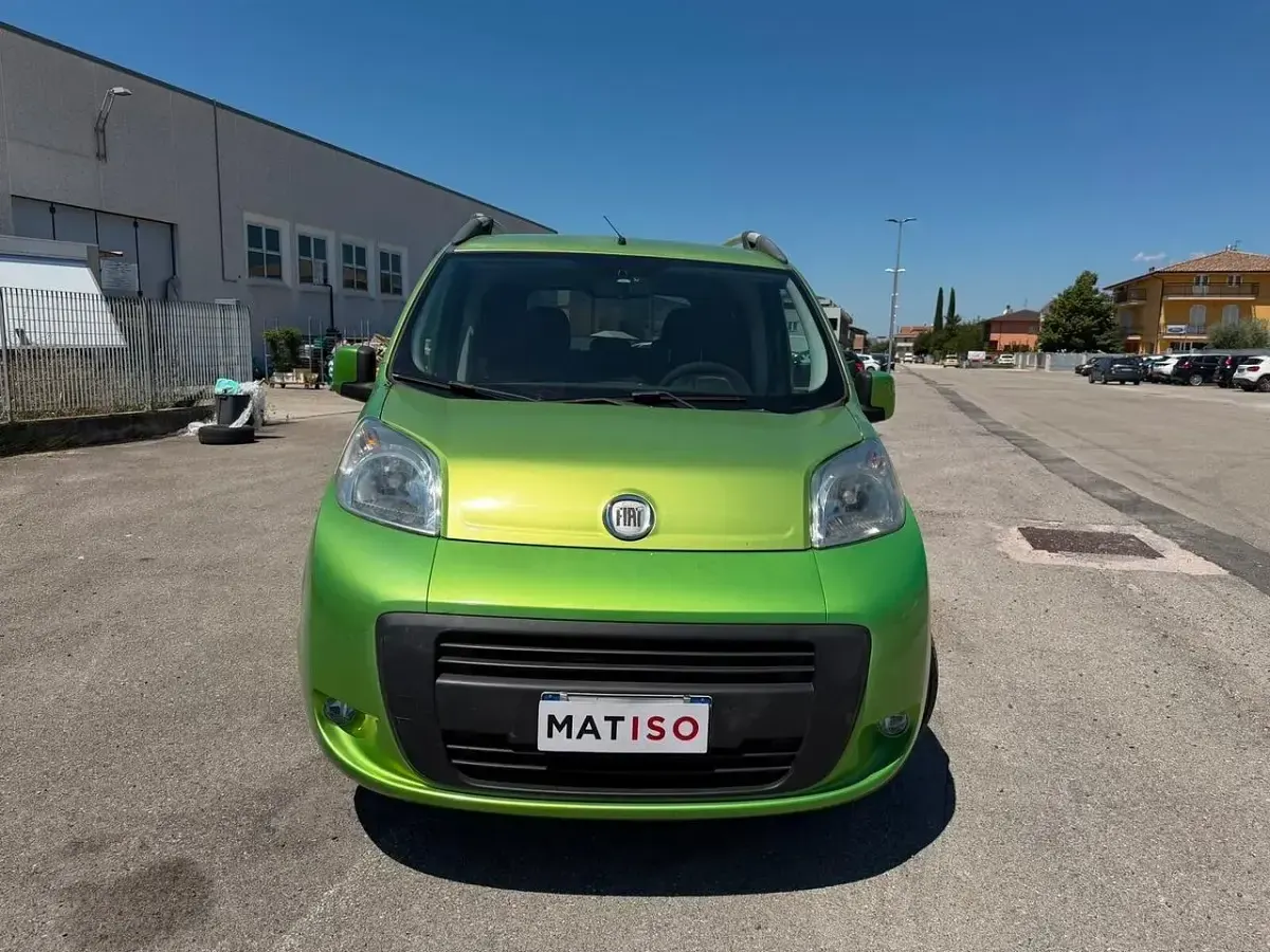 Usata Fiat Qubo Dynamic 75 CV (55 kW) 2008 Verde Monovolume