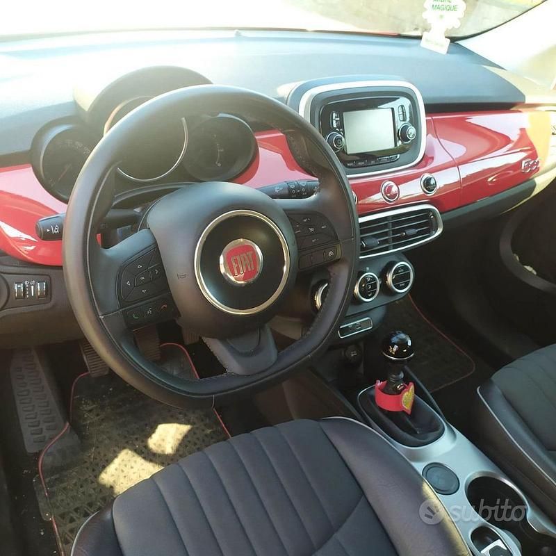 Usata Fiat 500 Lounge 95 CV (69 kW) 2018 Rosso Berlina