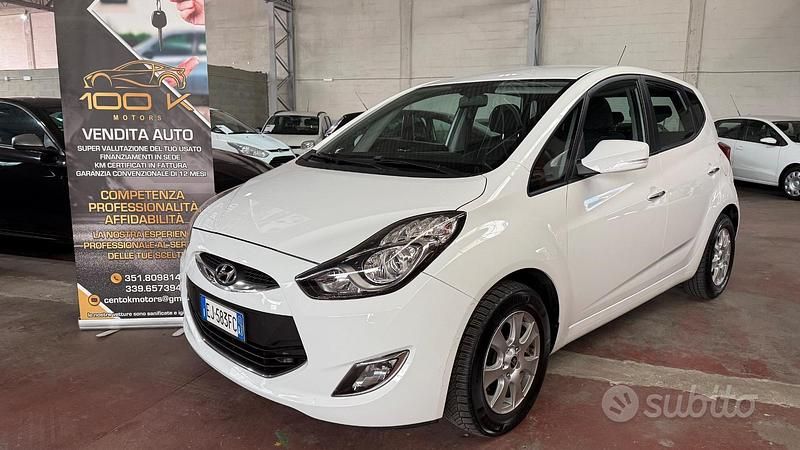 Usata Hyundai ix20 Style 90 CV (66 kW) 2011 Bianco Utilitaria