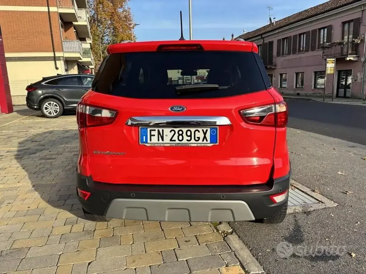 Usata Ford Ecosport Titanium 101 CV (74 kW) 2018 Giallo SUV