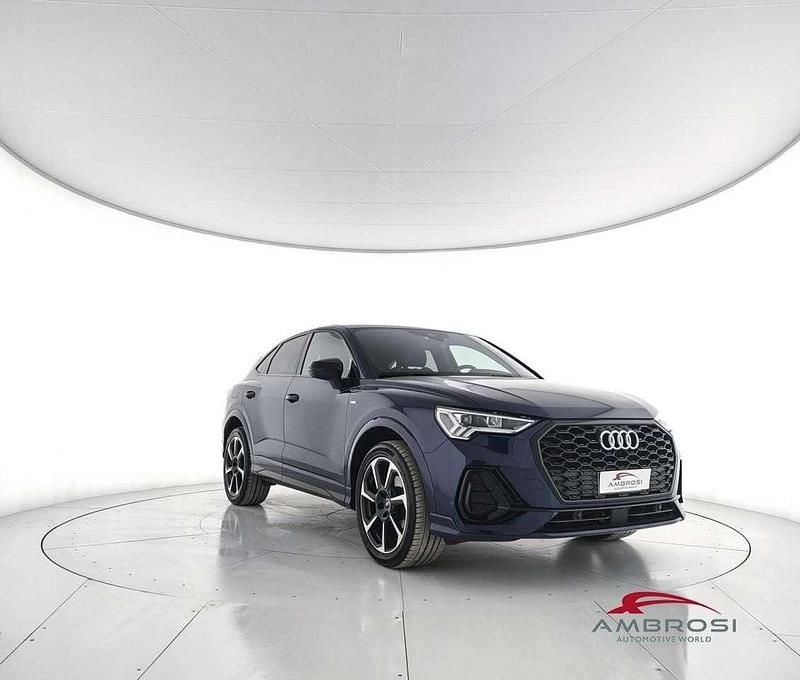 Usata Audi Q3 Sportback S-Line 150 CV (110 kW) 2022 Blu SUV