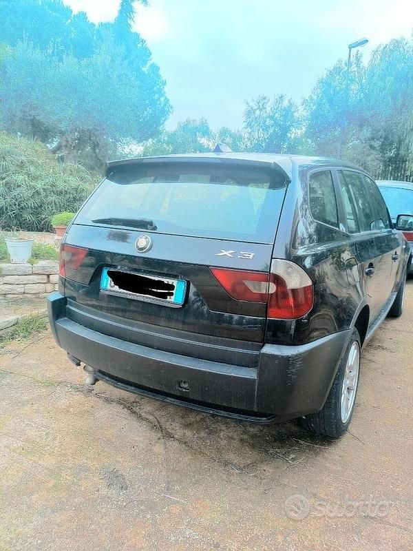 Usata BMW X3 150 CV (110 kW) 2006 Nero SUV
