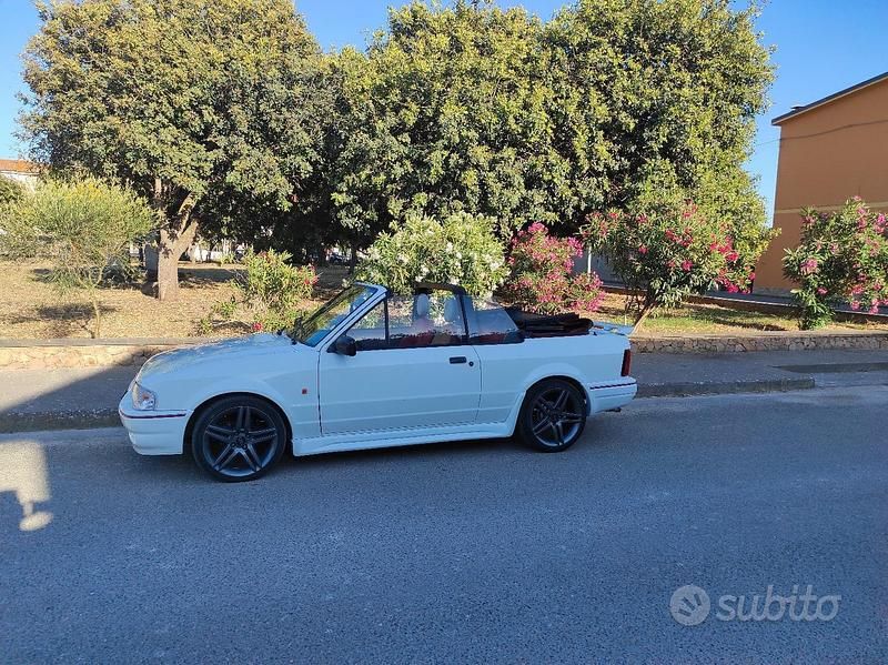 Occasion Ford Escort Cabriolet 1987 Wit Cabriolet