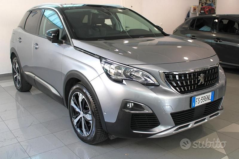 Usata Peugeot 3008 Allure 131 CV (96 kW) 2019 Grigio Berlina