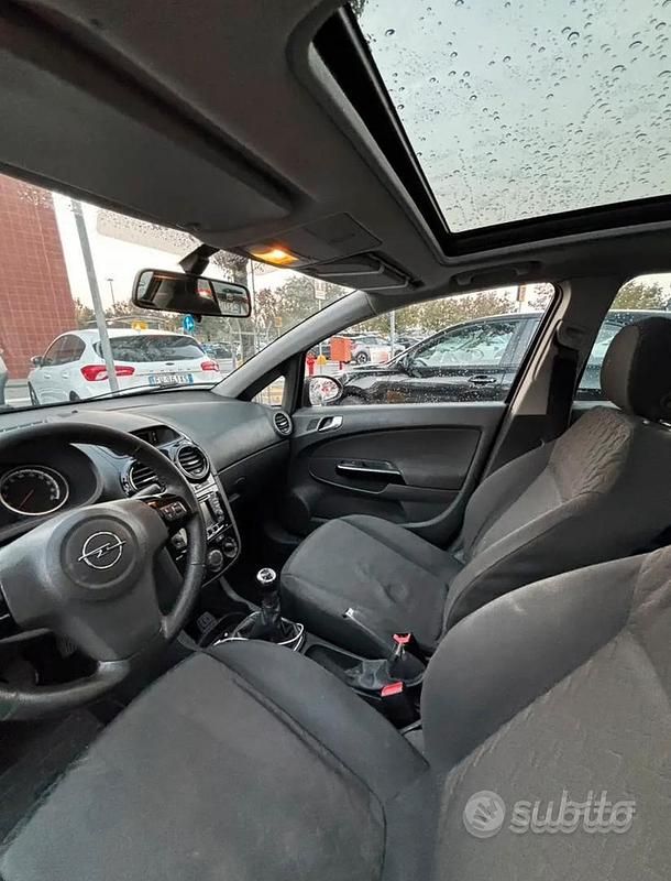 Usata Opel Corsa Eco 85 CV (62 kW) 2013 Nero Berlina