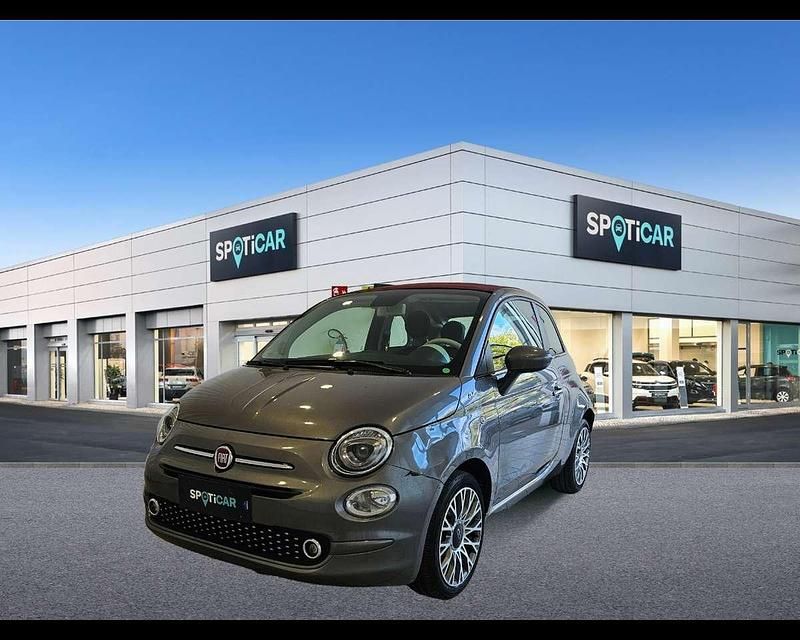 Grigio Usata 2022 Fiat 500C Dolcevita Cabrio | 14.900 € (Cara) - Immagine 1/4