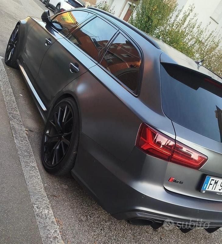 Usata Audi RS6 Performance 605 CV (444 kW) 2016 Grigio Station wagon