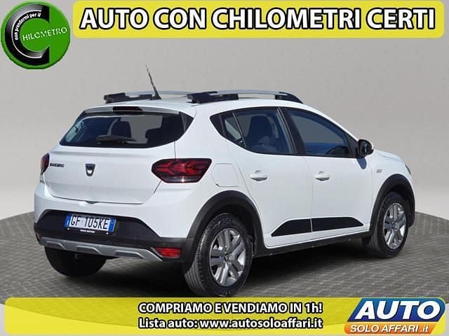 Usata Dacia Sandero Stepway 90 CV (66 kW) 2021 Bianco Utilitaria
