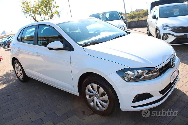 Usata VW Polo Trendline 80 CV (58 kW) 2019 Bianco Berlina