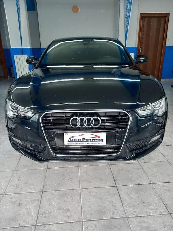 Usata Audi A5 177 CV (130 kW) 2013 Nero Berlina