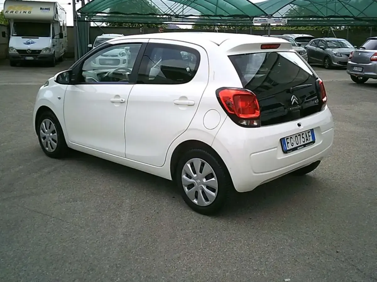 Usata Citroën C1 Feel 69 CV (50 kW) 2016 Bianco Utilitaria