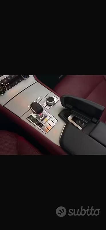 Usata Mercedes SL350 Premium 306 CV (225 kW) 2012 Grigio Cabrio