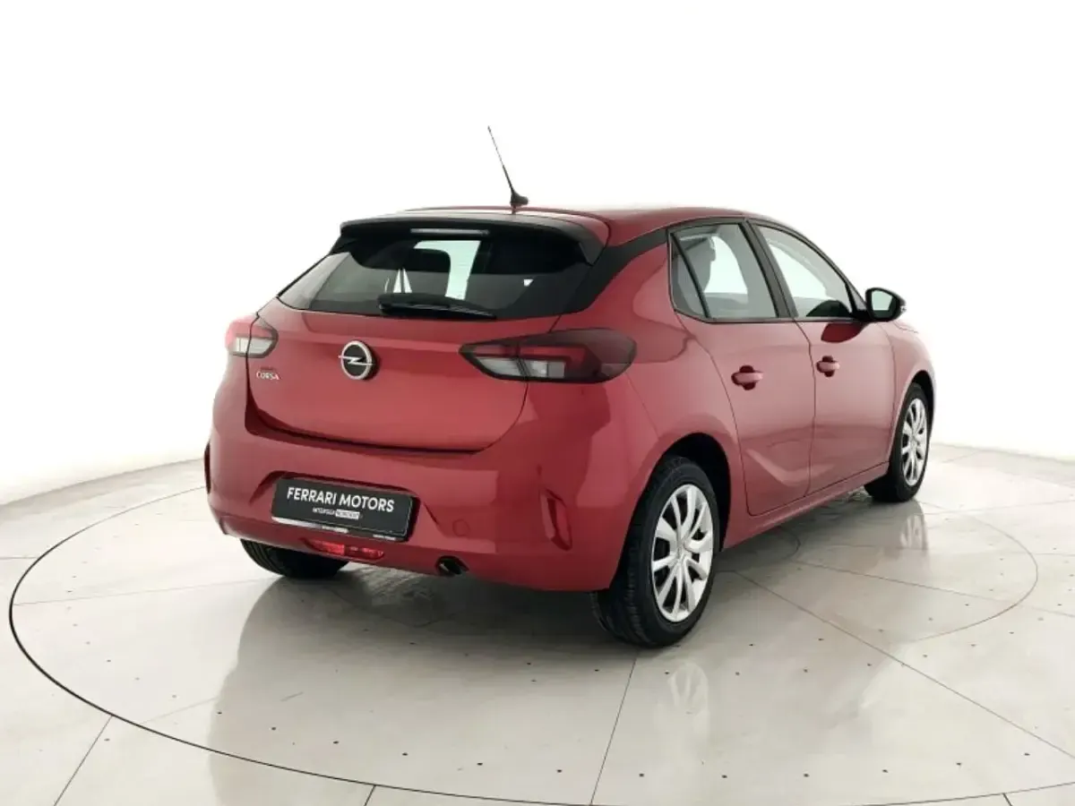 Usata Opel Corsa Elegance 100 CV (73 kW) 2020 Rosso Utilitaria