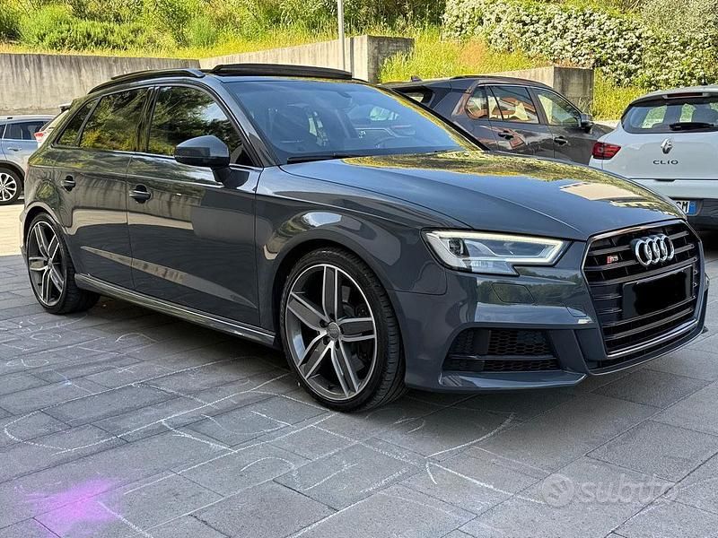 Usata Audi S3 300 CV (220 kW) 2019 Grigio Berlina