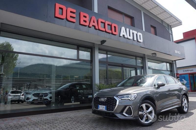 Grigio Usata 2021 Audi Q3 S-Line SUV | 32.900 € (Molto cara) - Immagine 1/4