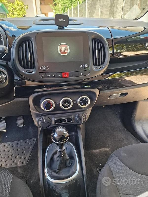 Usata Fiat 500L Cross 120 CV (88 kW) 2019 Nero Monovolume