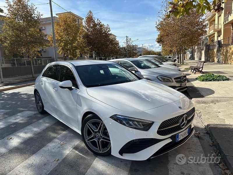 Usata Mercedes A180 AMG line 2023 Bianco Berlina