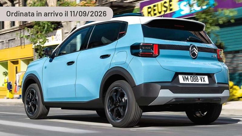Nuova Citroën C3 109 CV (80 kW) 2025 Argento Utilitaria
