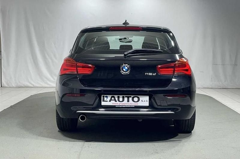 Usata BMW 118 Comfort Edition 150 CV (110 kW) 2017 Nero Utilitaria