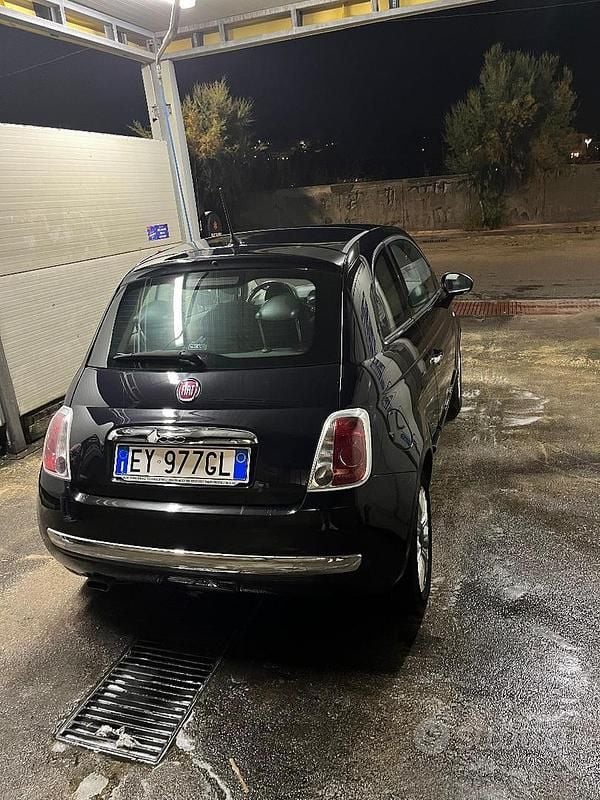 Usata Fiat 500 Lounge 69 CV (50 kW) 2015 Nero
