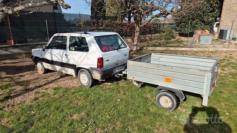 Usata Fiat Panda 2001 Bianco Utilitaria