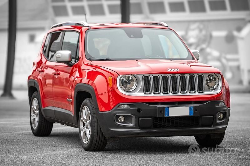 Usata Jeep Renegade Limited 120 CV (88 kW) 2015 Rosso SUV