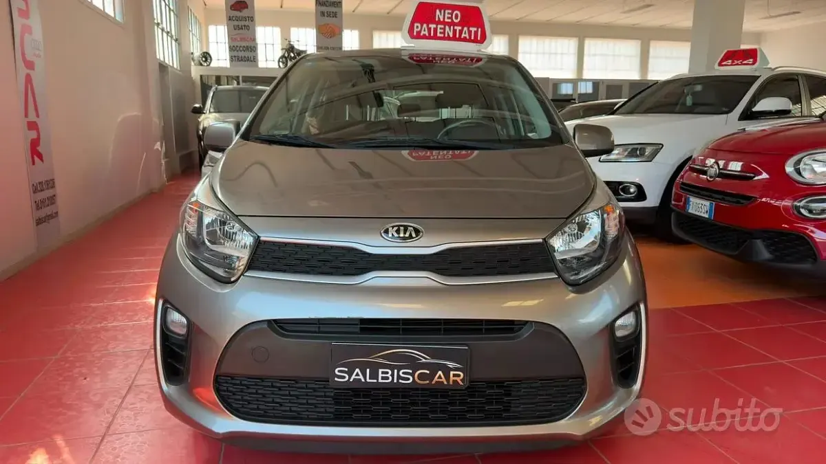Usata Kia Picanto City 65 CV (47 kW) 2019 Grigio Utilitaria