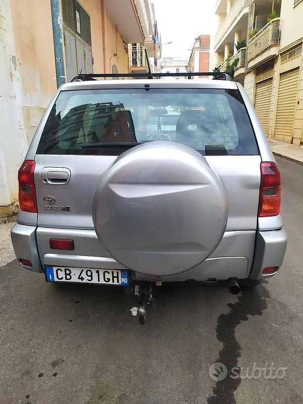 Usata Toyota RAV4 116 CV (85 kW) 2002 Grigio SUV