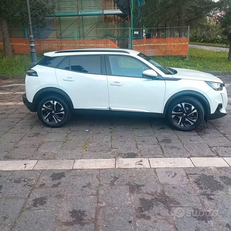 Usata Peugeot 2008 100 CV (73 kW) 2021 Bianco SUV