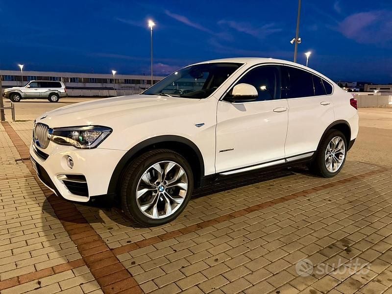 Usata BMW X4 xLine 190 CV (139 kW) 2017 Bianco SUV