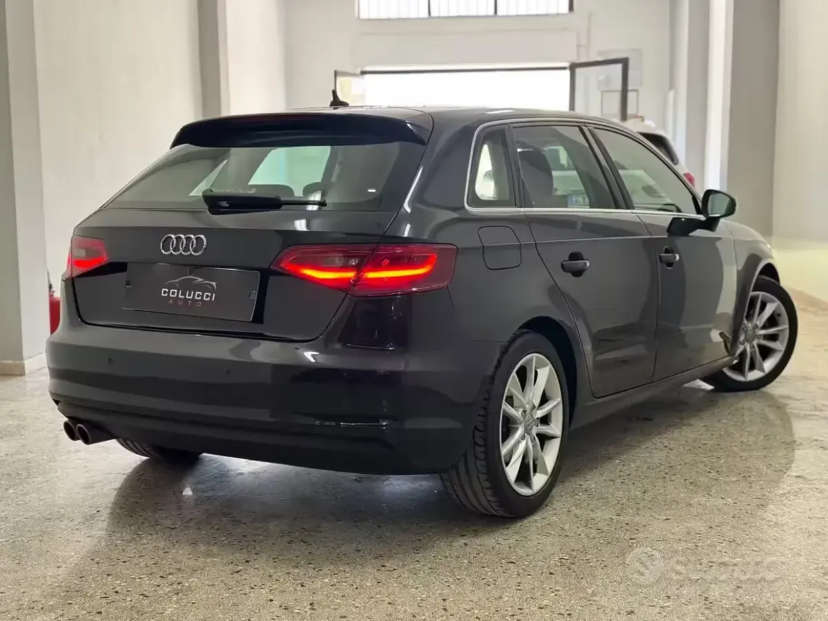 Usata Audi A3 Ambition 150 CV (110 kW) 2013 Nero Berlina