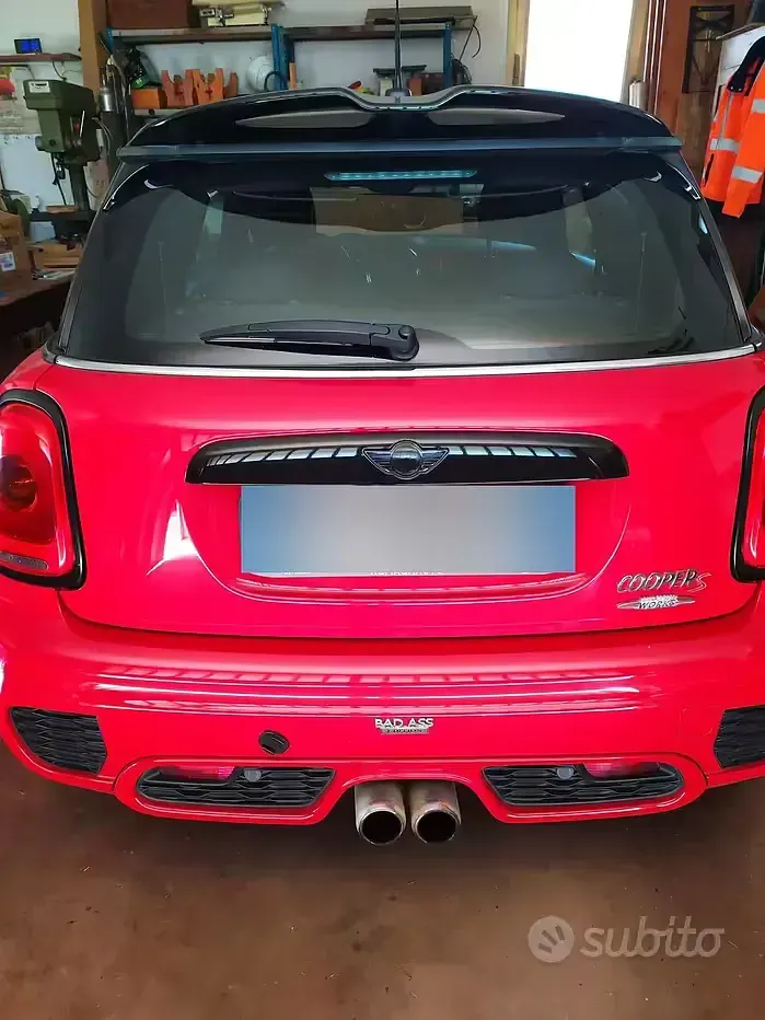 Usata Mini Cooper S 192 CV (141 kW) 2016 Rosso Utilitaria