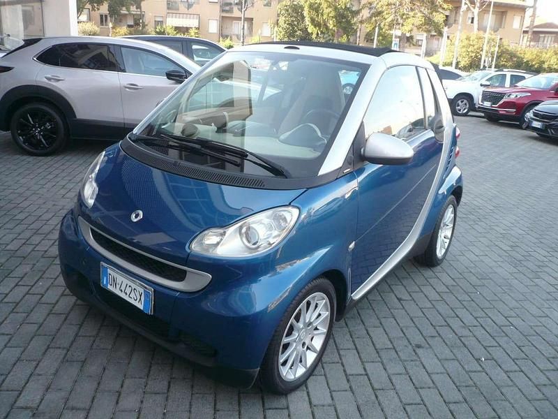 Usata Smart ForTwo Cabrio Passion 84 CV (61 kW) 2008 Blu/azzurro Cabrio