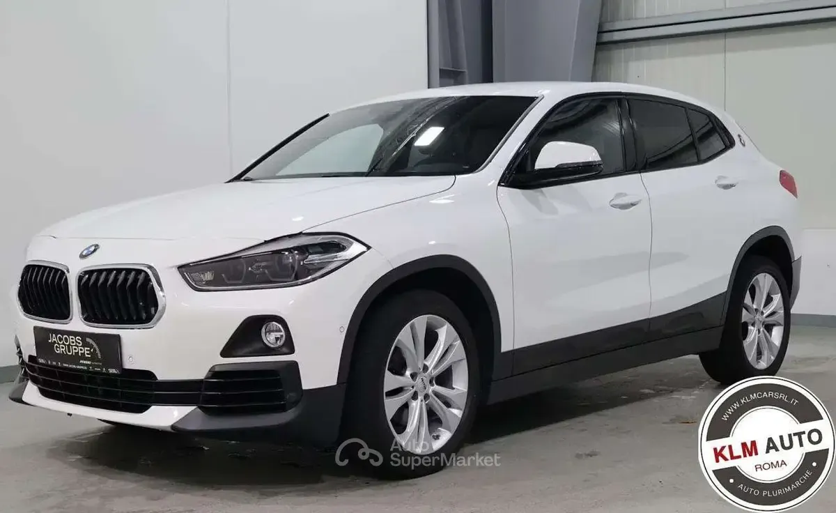 Usata BMW X2 Advantage 140 CV (102 kW) 2019 Bianco SUV