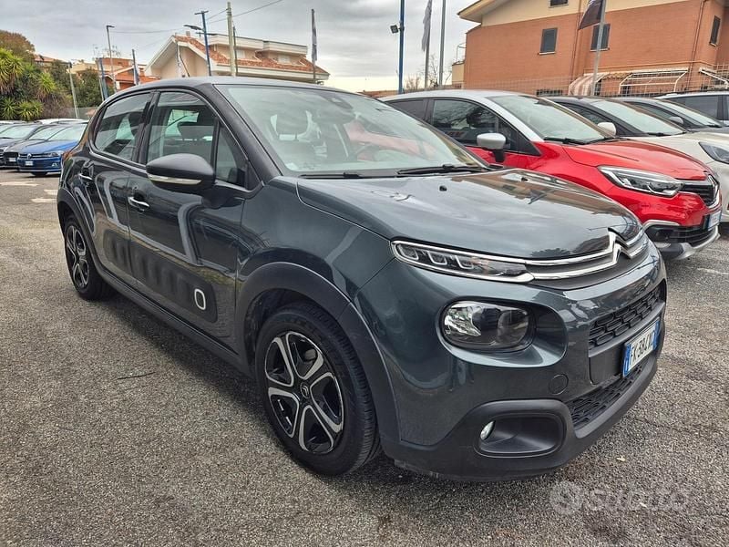 Usata Citroën C3 Shine 75 CV (55 kW) 2017 Grigio Utilitaria